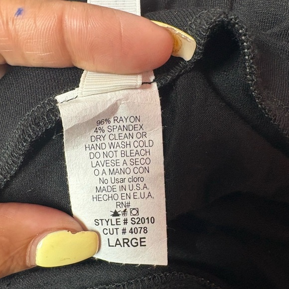 Ping Black Asymmetrical Midi Wrap Skirt - Picture 5 of 5